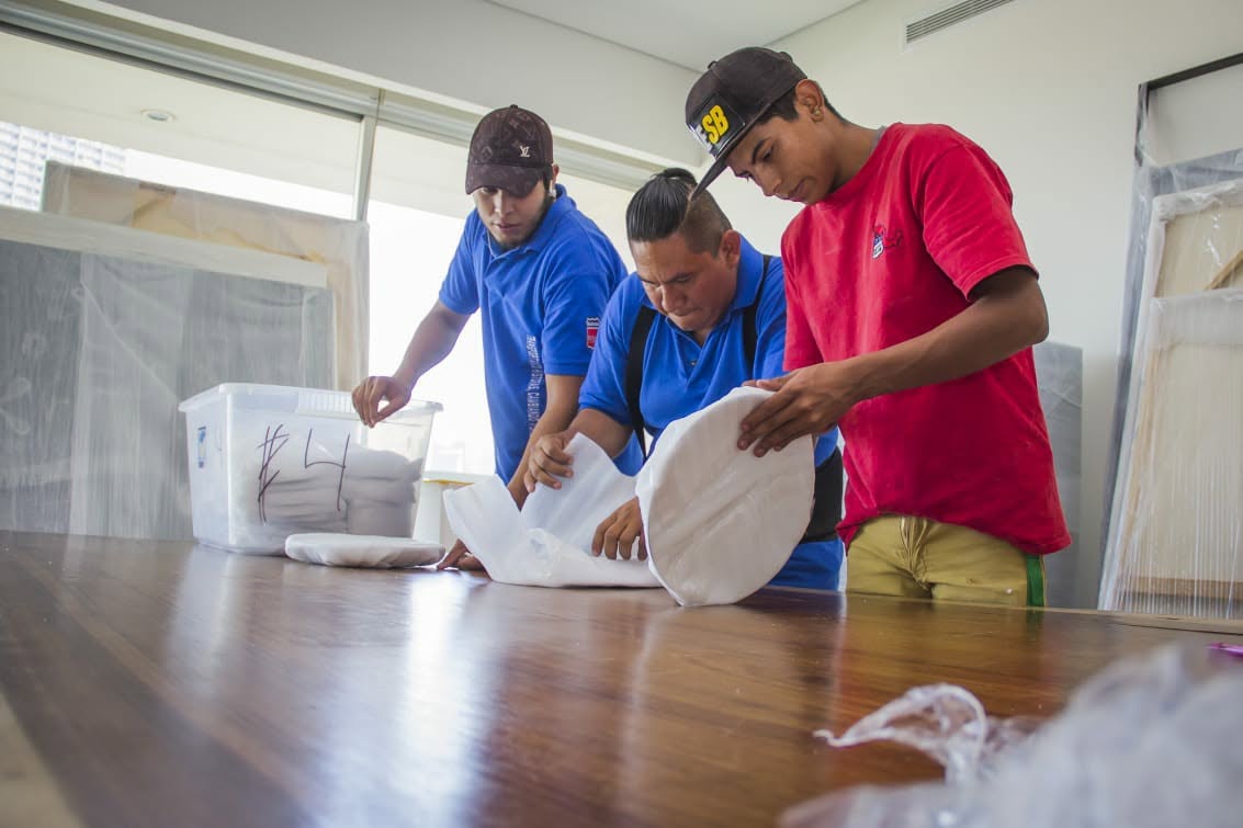 Empaque profesional de muebles en mudanza FYMO Guadalajara